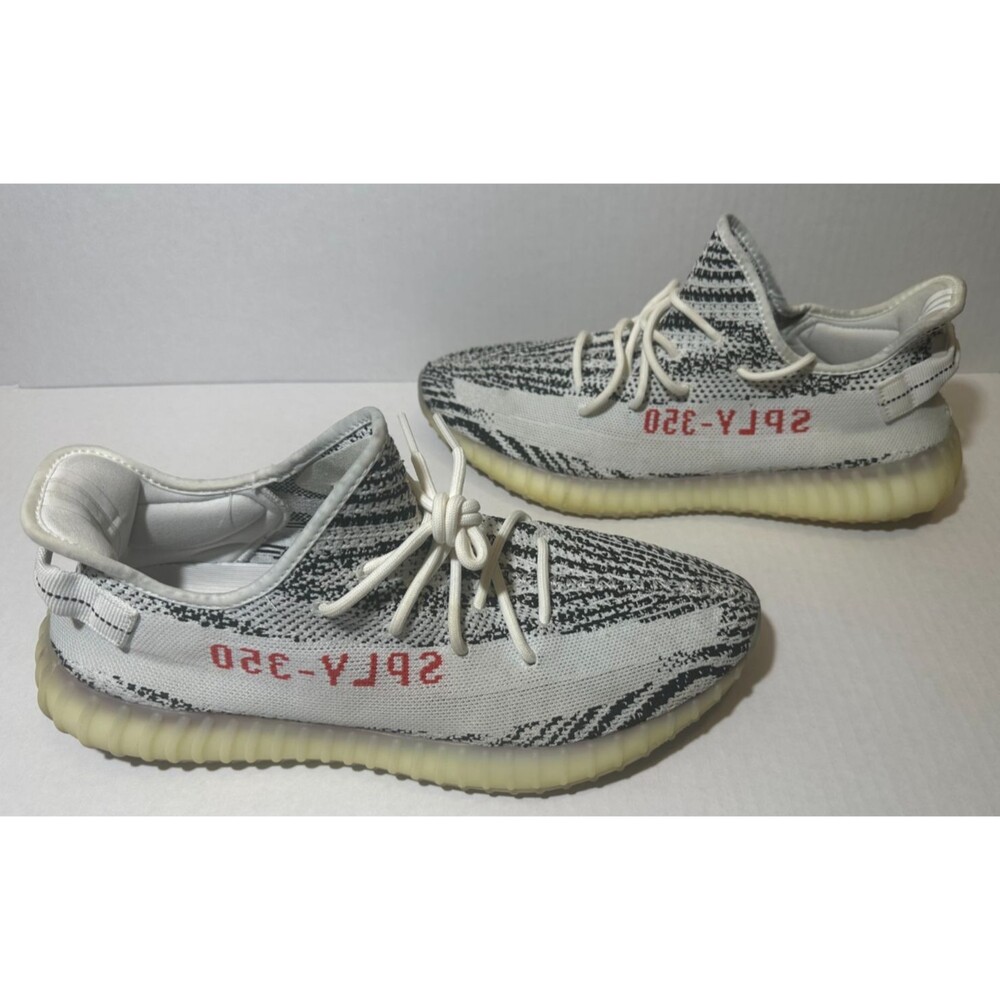 Adidas Yeezy Boost 350 V2 Zebra CP9654 Kanye West Primeknit Low Sneaker Size 14